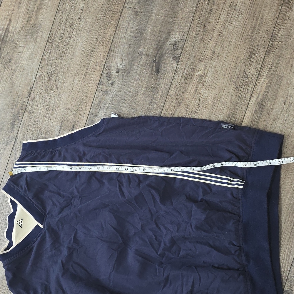 vintage Adidas reversible V-neck golf vest - Picture 2 of 8